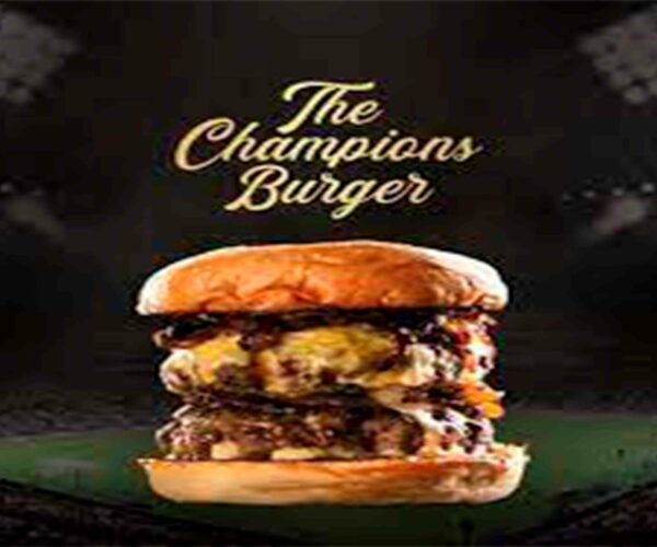 Descubre «The Champions Burger»: La Hamburguesa Definitiva